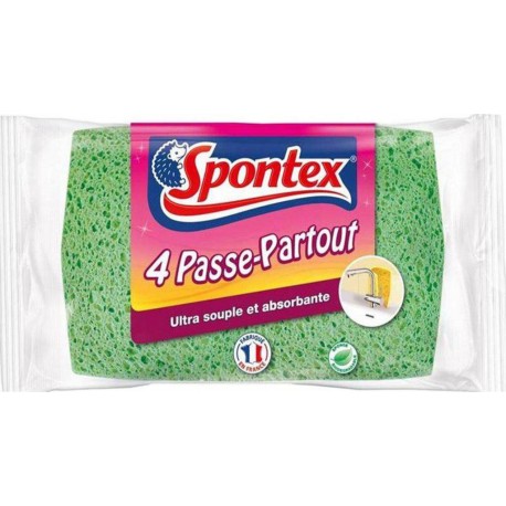 Spontex Eponge 4 Passe-Partout Par 3