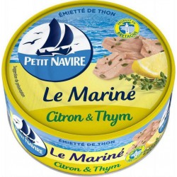 Petit Navire Thon Le Mariné Citron & Thym 110g