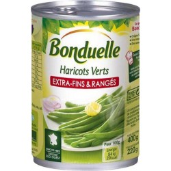 Bonduelle Haricots Verts Extra Fins & Rangés 400g