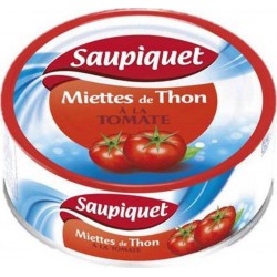 Saupiquet Miettes de Thon à la Tomates 160g