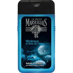 Le Petit Marseillais Douche Homme Minéraux et Bois de Cèdre Corps et Cheveux 250ml