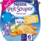 Nestlé P’tit Souper Plat du Soir Carottes Courgettes Semoule 2x200g