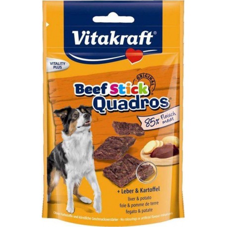 Vitakraft Quadros Stick Foie et Pomme de Terre 70g