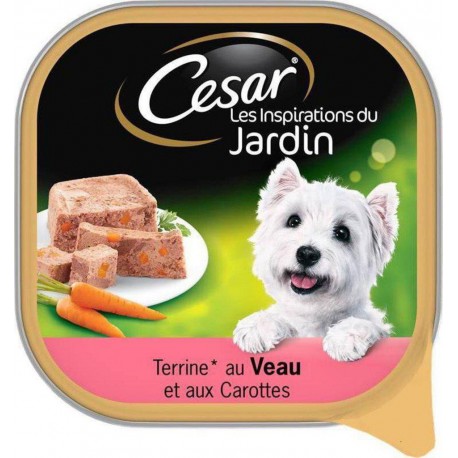 Cesar Les Inspirations du Jardin Terrine au Veau et aux Carottes 300g