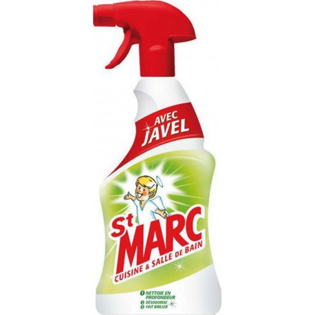 St Marc Pistolet Cuisine & Salle de Bain avec Javel 500ml