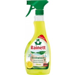 Rainett Spray Écologique Nettoyant Salle de Bain au Citron 500ml