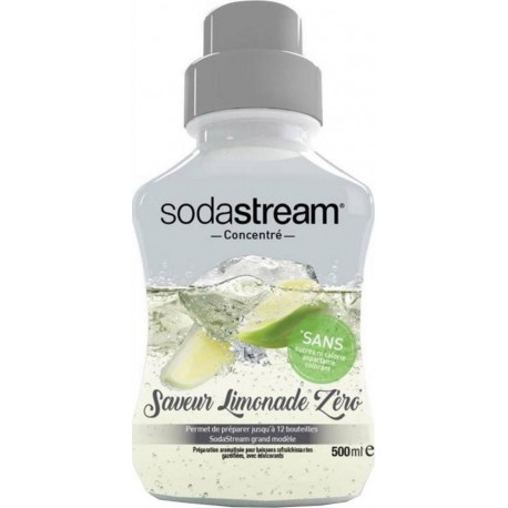 Sodastream Concentré Saveur Limonade Zéro 500ml 30078075
