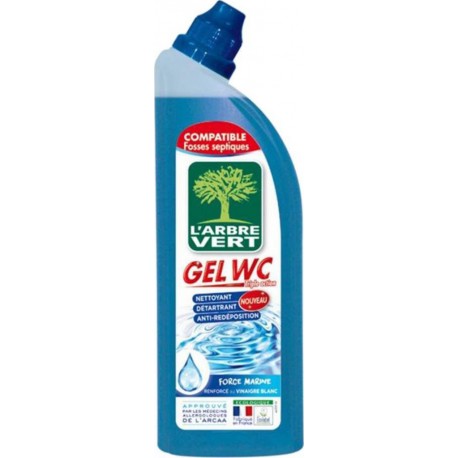 L'Arbre Vert L’Arbre Vert Gel WC Nettoyant Détartrant Anti-Redéposition Force Marine 750ml