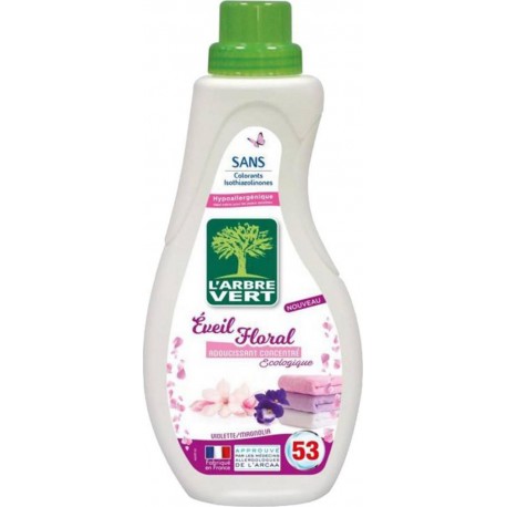 L'Arbre Vert L’Arbre Vert Éveil Floral Adoucissant Concentré Écologique à la Violette et Magnolia 800ml