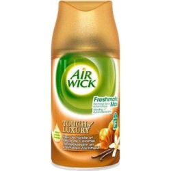 Air Wick Freshmatic Max Recharge Spray Touch of Luxury Fleur de Vanille et Délice de Caramel 250ml