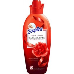 Soupline Adoucissant Parfum Suprême La Passionnée Pivoine Rouge 1,2L