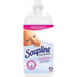 Soupline Concentré Hypoallergénique au Lait d’Amande Douce Maxi Pack 1,9L