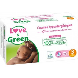 Love & Green Couches Hypoallergéniques Innovation Taille 3