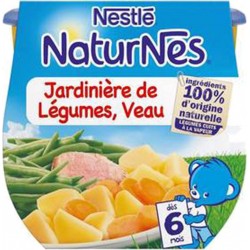 Nestlé Naturnes Jardinière de Légumes Veau