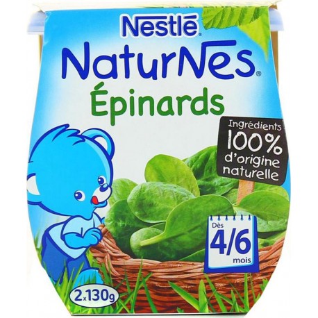 Nestlé Naturnes Épinards