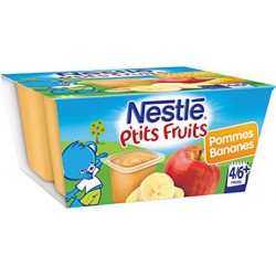 Nestlé P’tit Fruits Pommes Bananes