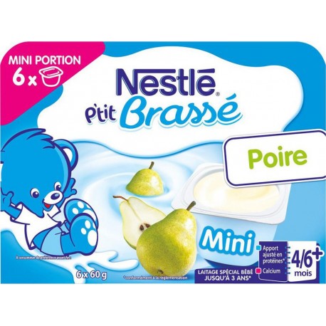 Nestlé P’tit Brassé Mini Poire