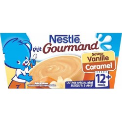 Nestlé P’tit Gourmand Mini Saveur Vanille Caramel