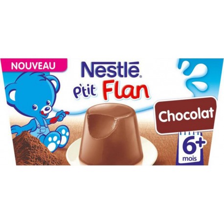 Nestlé P’tit Flan Chocolat