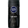 Nivea Men Gel Douche Deep Clean Corps Visage & Cheveux Poudre d’Argile 250ml