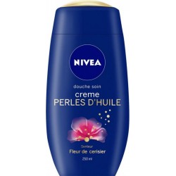 Nivea Douche Soin Crème Perles d’Huile Senteur Fleur de Cerisier 250ml