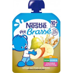 Nestlé P’tit Brassé Laitage Pomme Poire