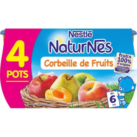 Nestlé Naturnes Corbeille de Fruits