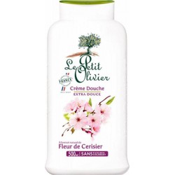 Le Petit Olivier Crème de Douche Extra Douce à l’Extrait Naturel de Fleur de Cerisiers 500ml