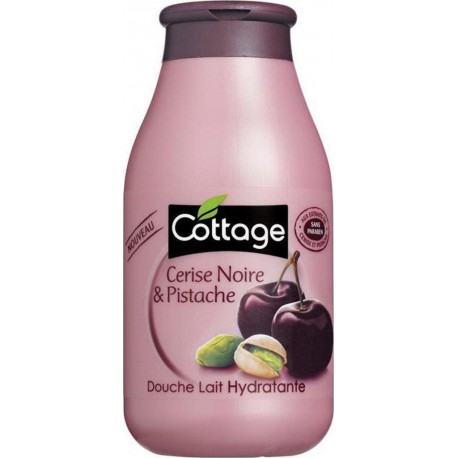 Cottage Douche Lait Hydratante Cerise Noire & Pistache 250ml
