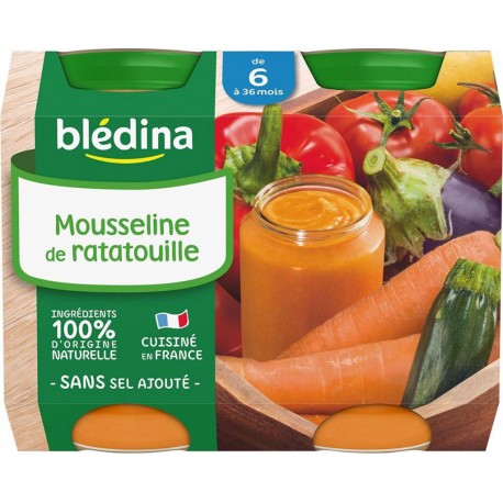 Blédina Mousseline de Ratatouille