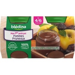 Blédina Pommes Pruneaux 4x130g