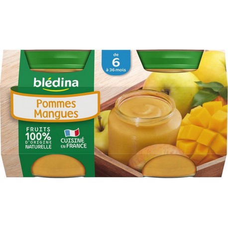 Blédina Pommes Mangues