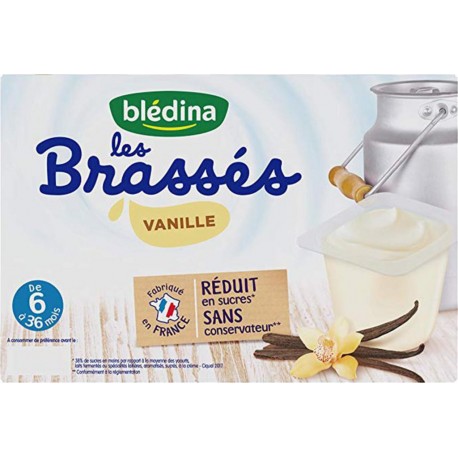 Blédina Les Brassés Vanille