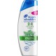 Head & Shoulders Shampooing Antipelliculaire + Soin 2 in 1 Menthol Fresh Format Familial 540ml