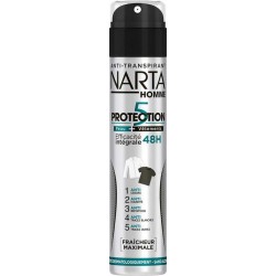 Narta Homme Spray Anti-Transpirant Efficacité Intégrale 48h Fraîcheur Maximale 200ml