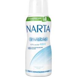 Narta Spray Compressé Invisible Efficacité 48h Fraîcheur Pure 100ml