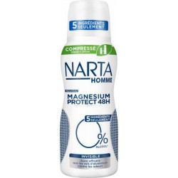 Narta Homme Spray Compressé Magnésium Protect 48h Invisible 100ml