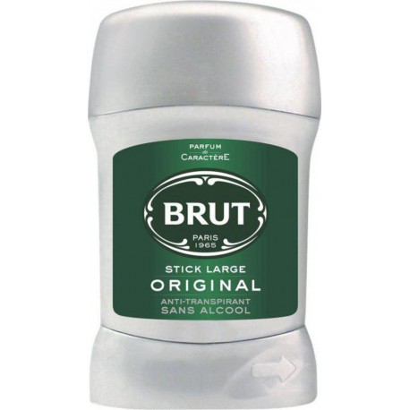 Brut Stick Large Original Anti-Transpirant Sans Alcool 50ml