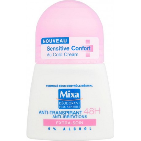 Mixa Déodorant Peau Sensible Anti-Transpirant 48h Extra-Soin 50ml