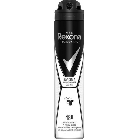 Rexona Men MotionSense Invisible on Black + White Clothes 200ml