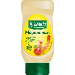 Bénédicta Mayonnaise Goût Fin et Délicat aux Oeufs Frais 400g