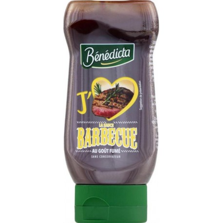 Bénédicta J’aime La Sauce Barbecue au Goût Fumé 300g