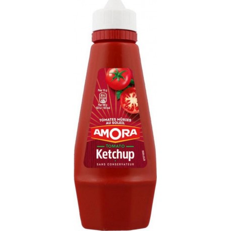 Amora Tomato Ketchup Tomates Mûries au Soleil 300g