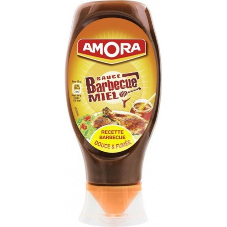 Amora Sauce Barbecue Miel Douce & Fumée 485g