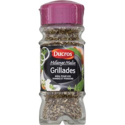 Ducros Mélange Malin Grillades Idéal pour vos Viandes et Poissons 17g