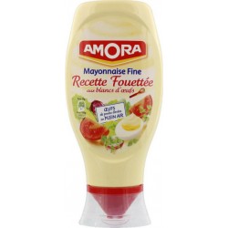 Amora Mayonnaise Fine Recette Fouettée aux Blancs d’Oeufs 398g