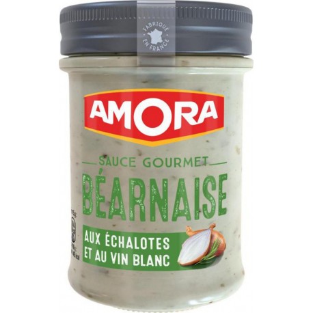 Amora Sauce Gourmet Béarnaise aux Échalotes et au Vin Blanc 184g