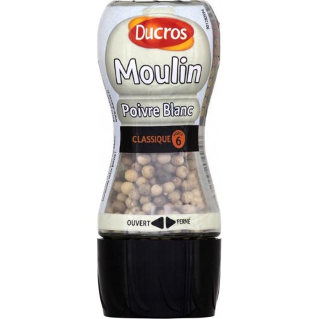 Ducros Moulin Poivre Blanc Classique 39g