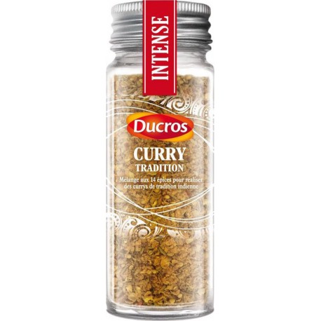 Ducros Torréfié Curry Tradition Mélange aux 14 Épices Intense 39g