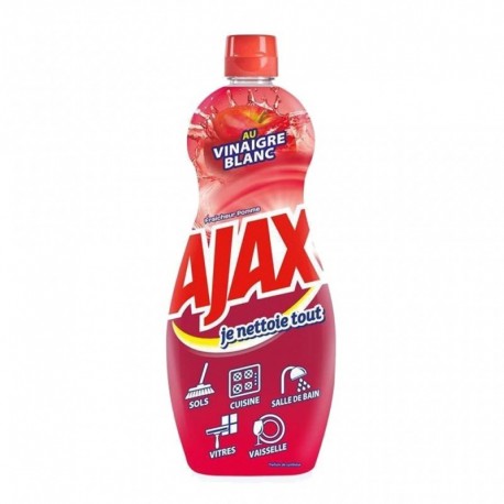 Ajax Je Nettoie Tout au Vinaigre Blanc Fraîcheur Pomme 750ml (lot de 6)